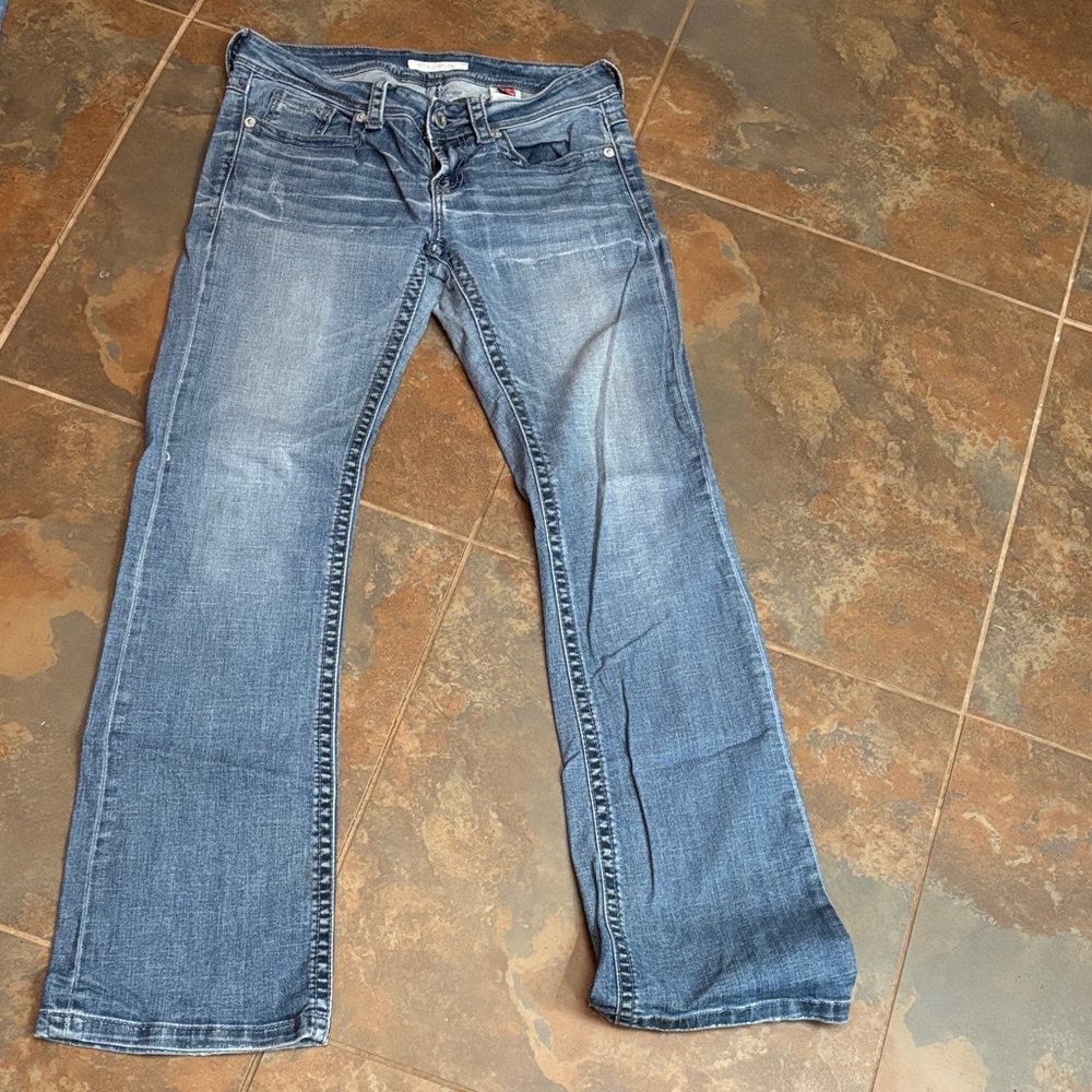 Stetson Light Blue Straight Leg Jeans - Picture 4 of 4